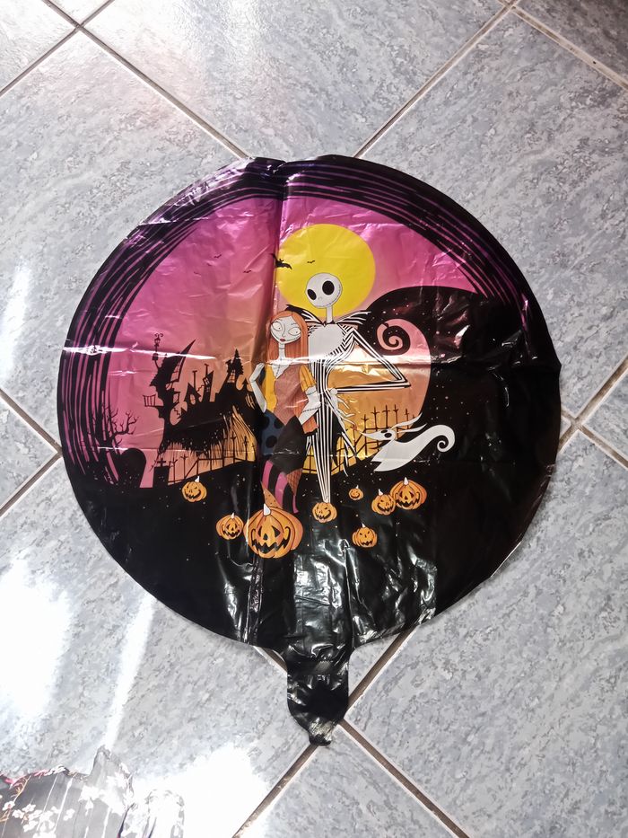 Ballon helium l'étrange Noël de monsieur jack neuf - photo numéro 1