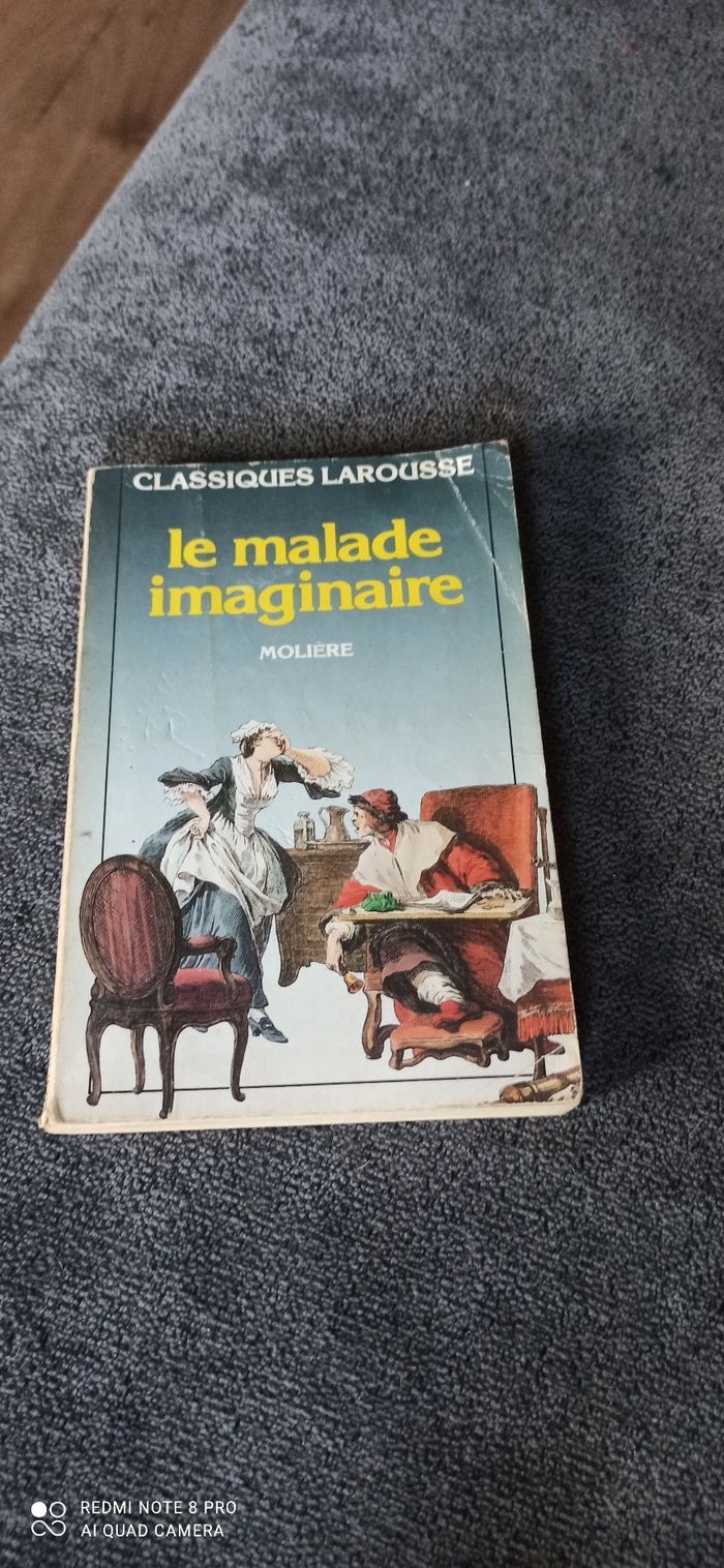 Livre le malade imaginaire