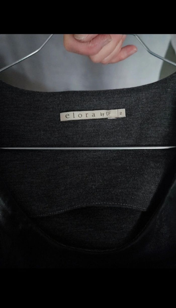 Robe automnale gris anthracite Elora by GF - photo numéro 4