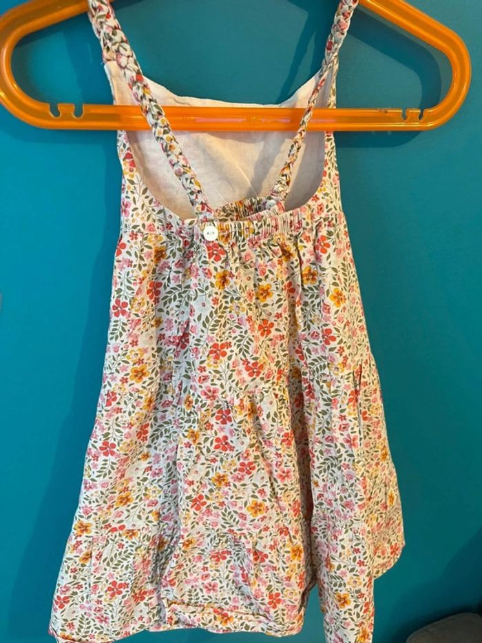 Jolie robe fleurie 4 ans sergent Major - photo numéro 3