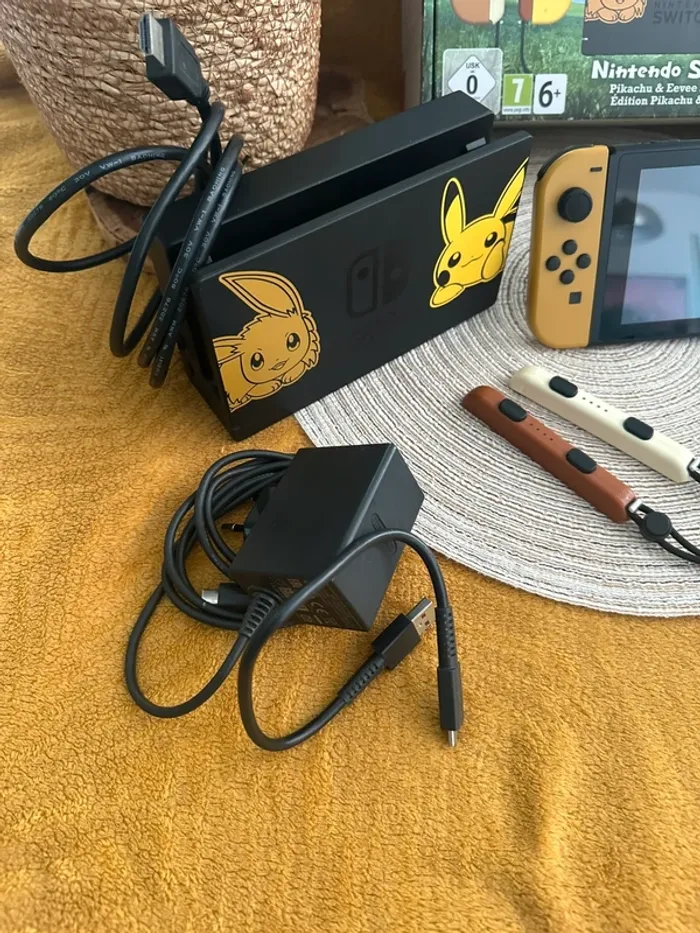 Nintendo Switch Édition Pikachu & Evoli Pokémon - photo numéro 3