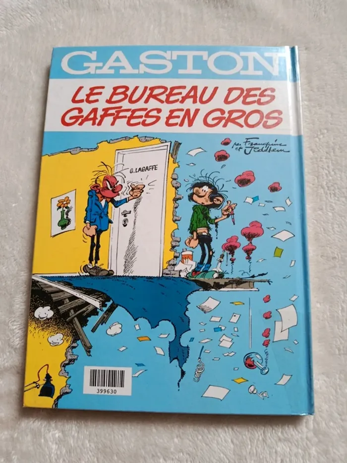 Album double Gaston Gala de gaffes à gogo et Le bureau des gaffeurs en gros - photo numéro 2