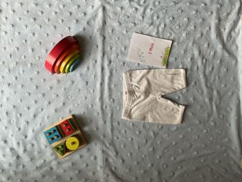 legging court blanc 3 mois lulu castagnette taille élastique