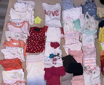 Lot 43 pièces fille été