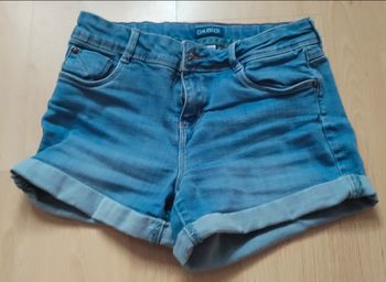 Short en jeans