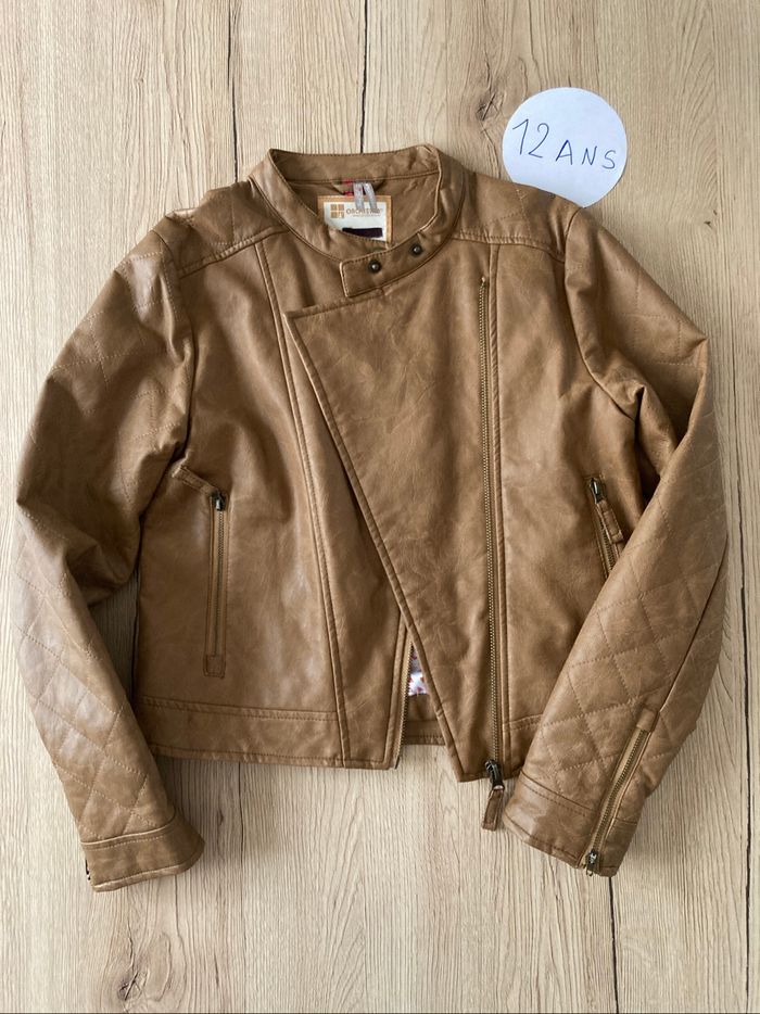 Blouson effet cuir