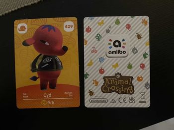 Carte Amiibo Animal Crossing Punk 429