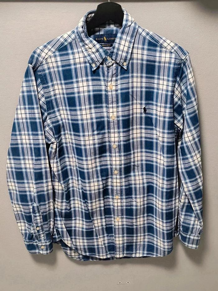 Chemise Ralph Lauren à carreaux – Style Y2K vintage, très bon état, taille M - photo numéro 4