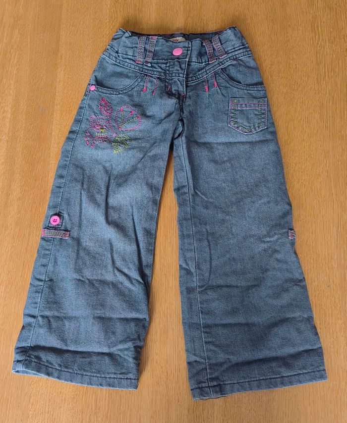 🌸 Pantalon en jean 2 en 1 - Shiny - 4 ans 🌸 - photo numéro 2