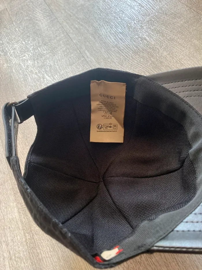 Casquette gucci - photo numéro 5
