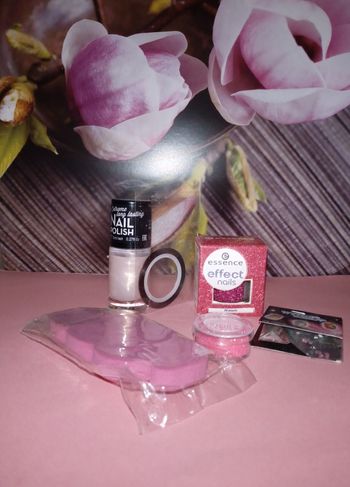 Ado lot ongles rose