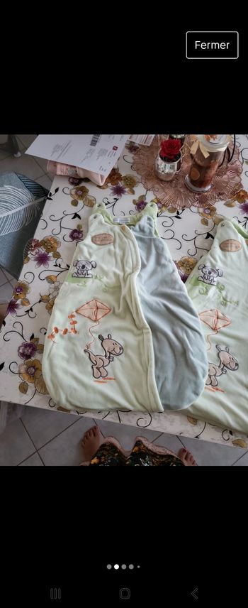 Gigoteuse et tour de lit