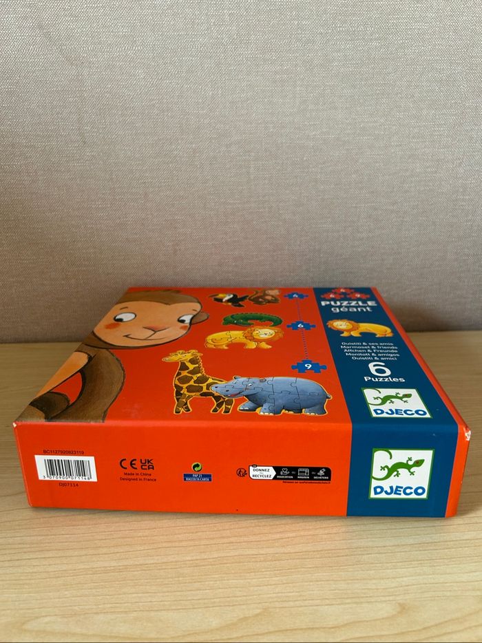 Puzzle Géant Ouistiti & ses amis Djeco - photo numéro 2