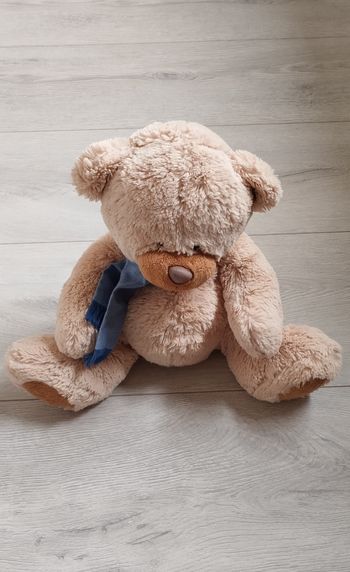 Peluche ours beige 