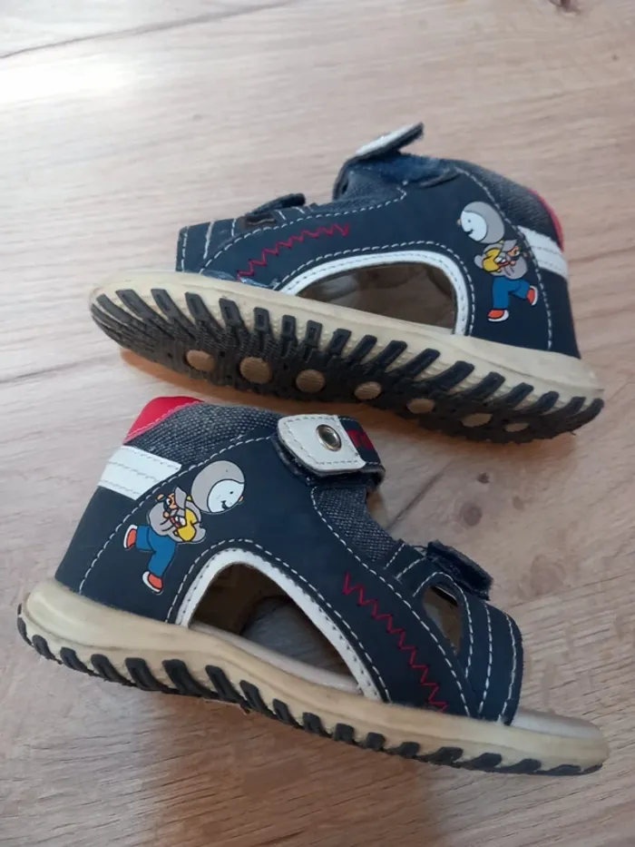 Sandales Tchoupi Enfants Taille 24 - photo numéro 2