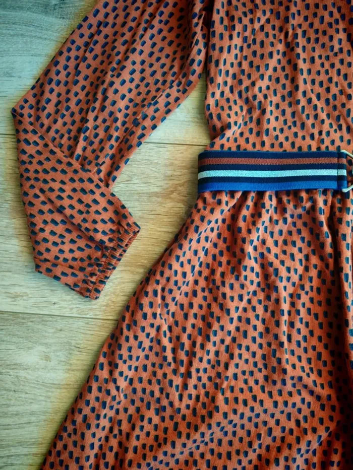 Robe imprimée avec ceinture JBC - photo numéro 4