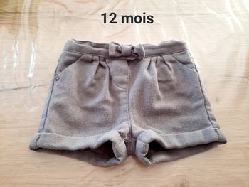 Short hiver tape à l'œil