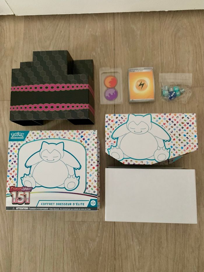 ETB - Coffret Dresseur d’Élite 151 Ronflex avec goodies - photo numéro 2