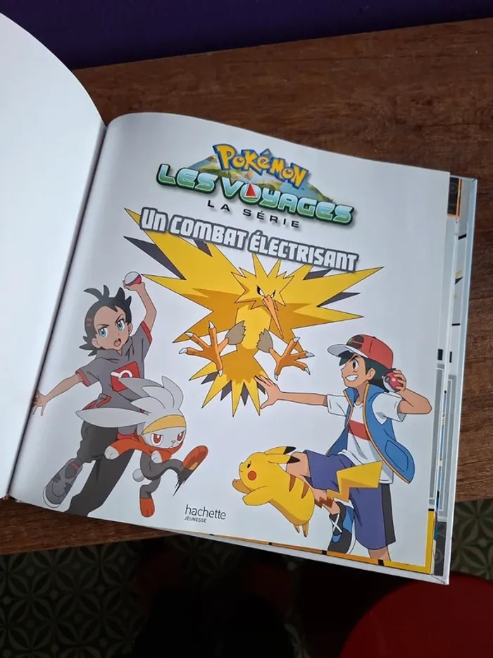Livre Album Pokemon Un combat électrisant - photo numéro 3