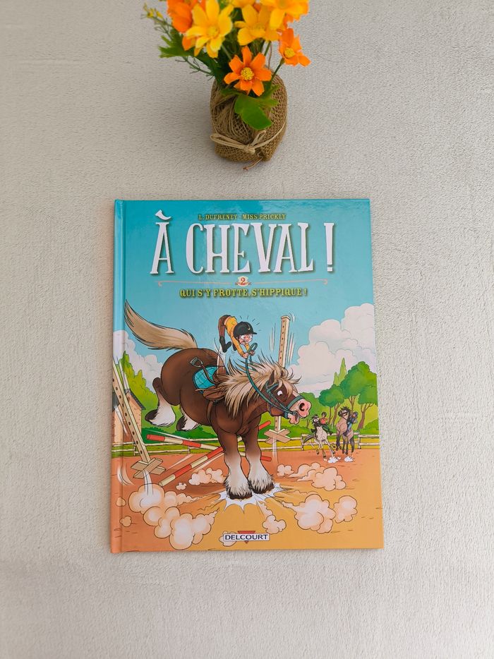 Livre À cheval 2 Delcourt - photo numéro 1