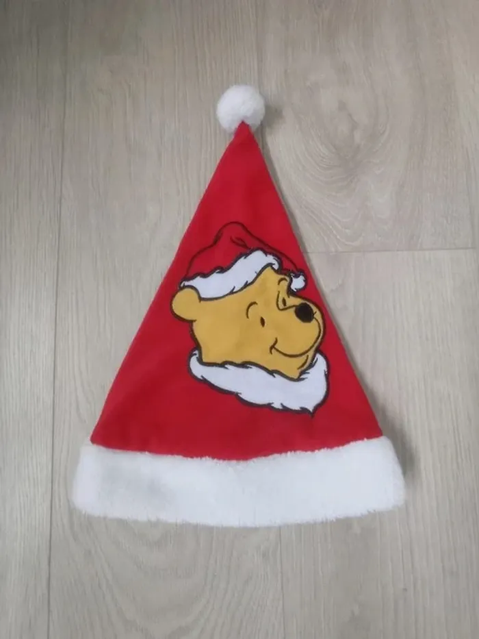 Bonnet de Noël bébé Winnie l'ourson