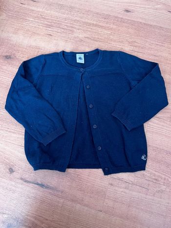 Gilet marine petit bateau 4 ans