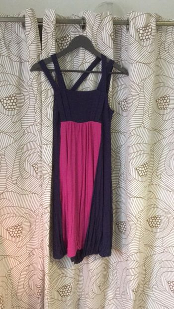 Robe skunkfunk super état rose et violette