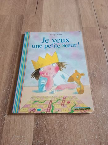 Livre je veux une petite sœur