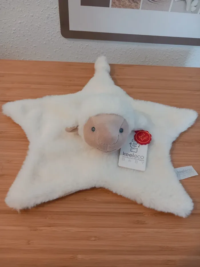 Peluche Doudou mouton keel toys neuf