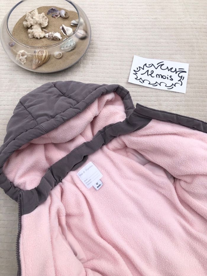 Manteau chaud en très bon état - 12 mois - Pat&Ripaton - photo numéro 3