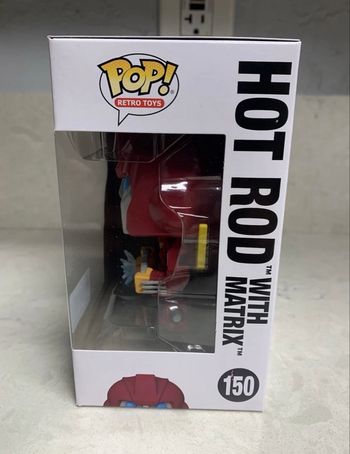 Transformers Funko Pop! Hot Rod with Matrix (Glow) #150