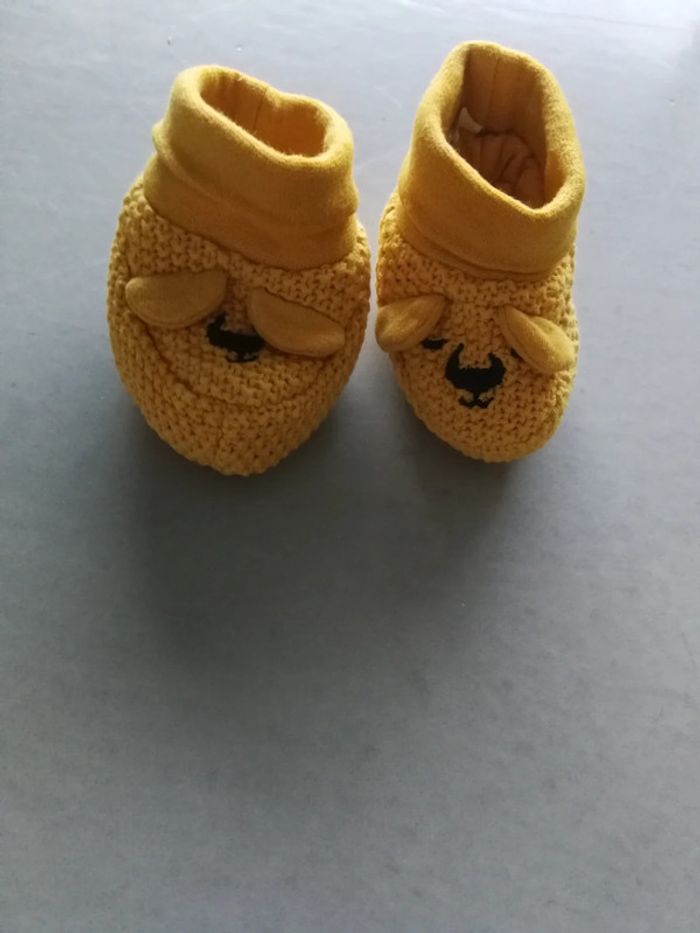 Lot de 4 chaussons naissance - photo numéro 5