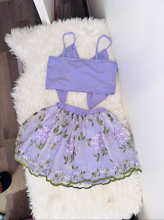 Ensemble 2 pièces violet - photo numéro 4