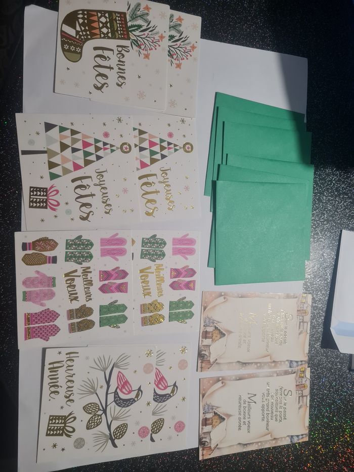 6 enveloppe 10 carte