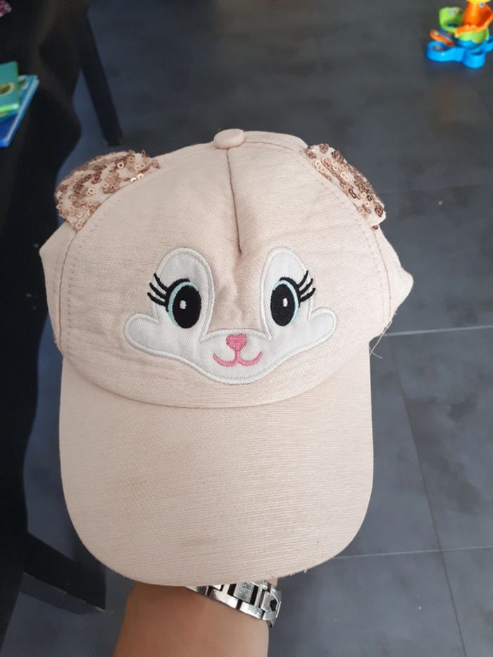 Casquette chat réglable 7-8 ans - photo numéro 2