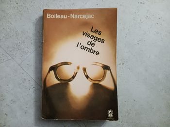 livre Les visages de l'ombre Boileau Narcejac