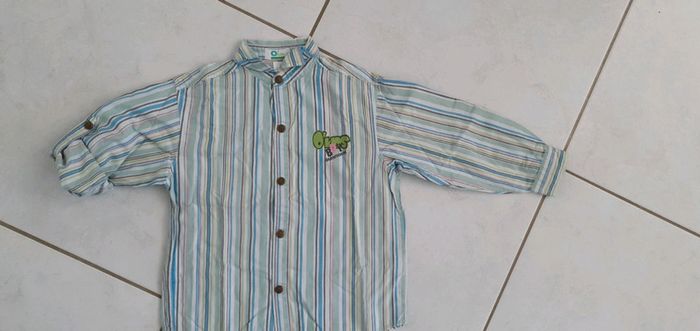 Chemise garçon MC/ML o kids 5 ans CH - photo numéro 2