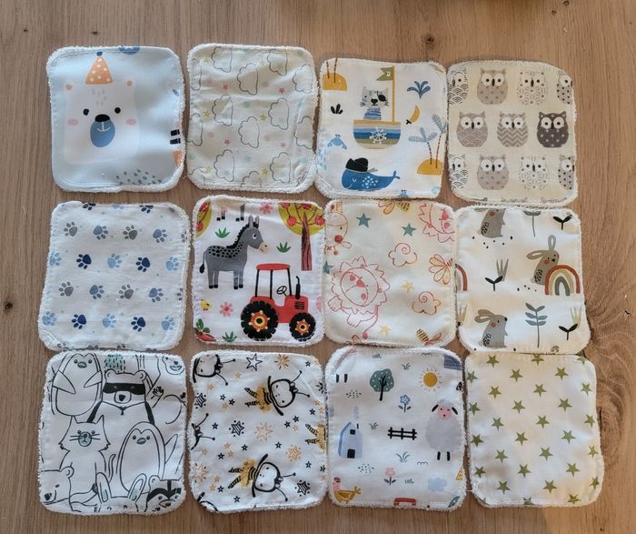 Lingettes lavable - photo numéro 3