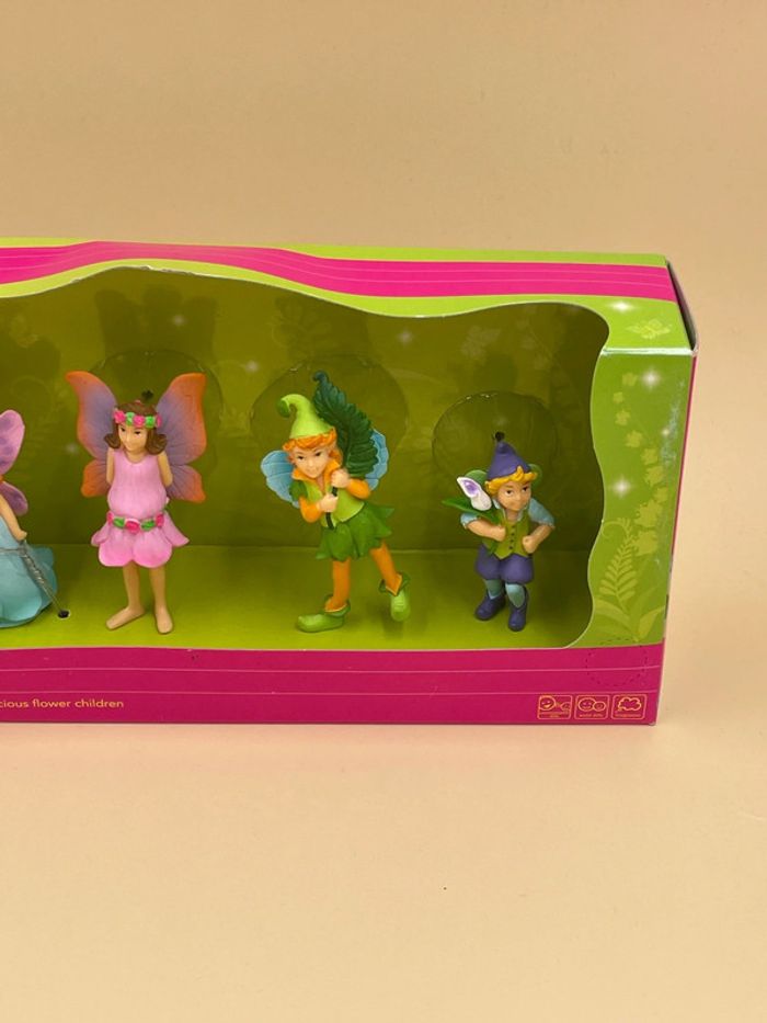 Coffret 5 figurines Fairy Children (3 x Fairies, 2 x Elves) Elc neuf - photo numéro 3