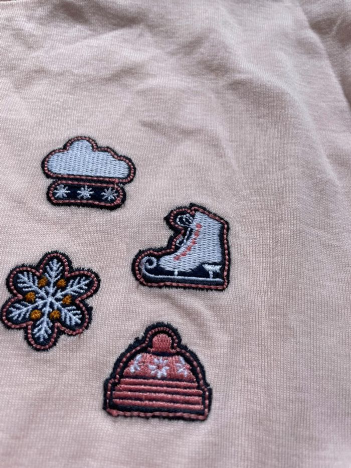 Sous pull rose fille - photo numéro 3