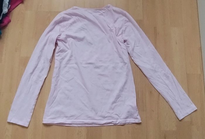 Tee shirt longue manche chat - photo numéro 3