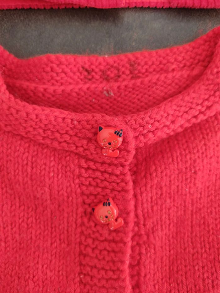 9 mois. 1.50 euro le lot de 2 gilets. Tbe - photo numéro 5