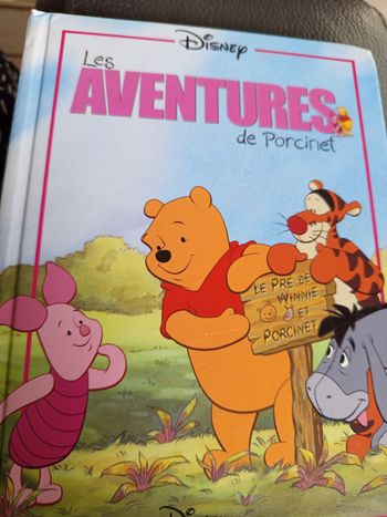 Livre les aventures de Porcinet