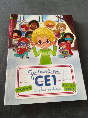 Livre je suis en ce1 la photo de classe