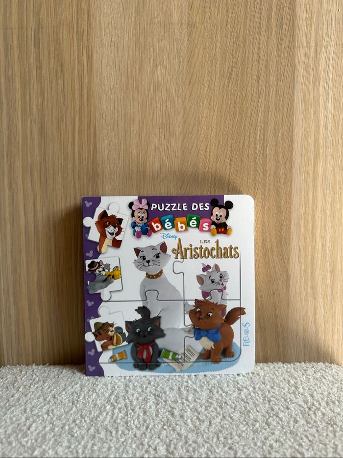 Livre puzzle les aristochats