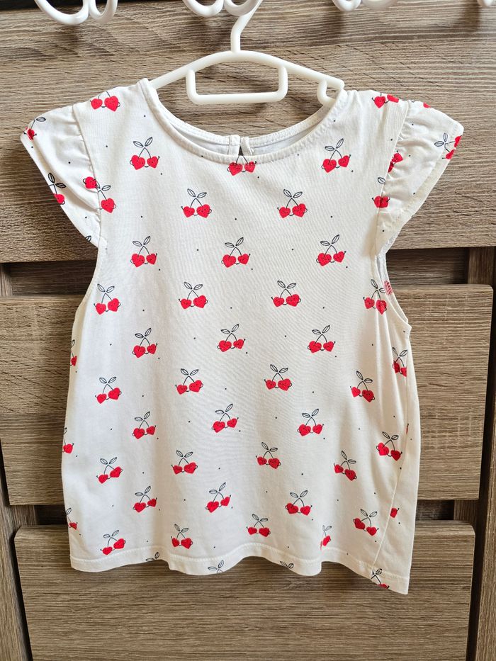 Vêtement Bébé Fille - Ensemble cerise - Kiabi - 24 mois 86 cm - photo numéro 3