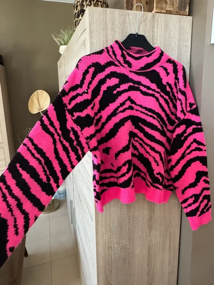 Pull zèbre - photo numéro 2