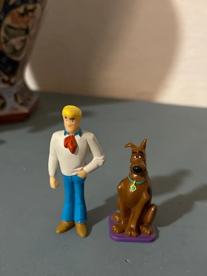 Lot de deux figurines Scooby-Doo