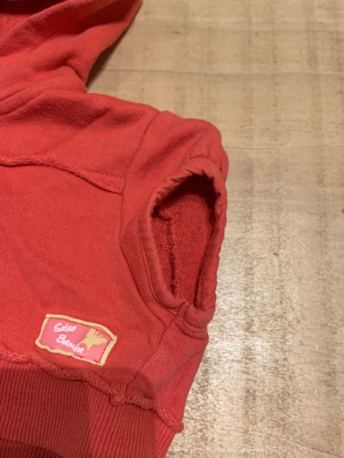 Veste courte rouge sans manche Salso Bamba 3 ans - photo numéro 3