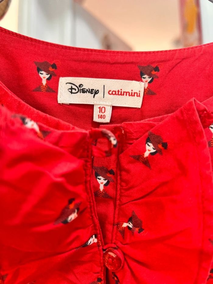 Taille 10 ans chemisier Disney Mary Poppins Catimini - photo numéro 2